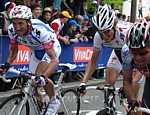 Andy Schleck Zweiter der Fl�che Wallonne 2009